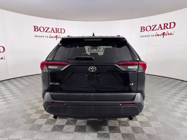 2020 Midnight Black Metallic Toyota RAV4 LE FWD SUV