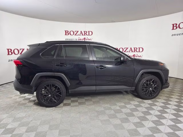 2020 Midnight Black Metallic Toyota RAV4 LE FWD SUV