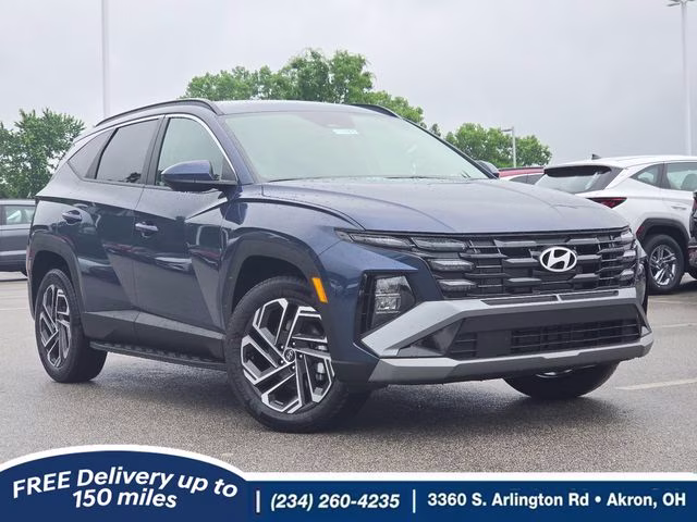 2026 Atlantis Blue Hyundai Tucson SEL Plus AWD SUV