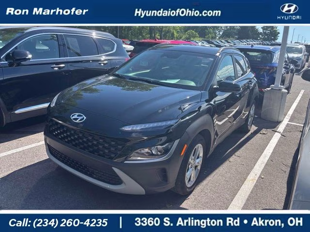 2023 Black Hyundai Kona SEL AWD SUV