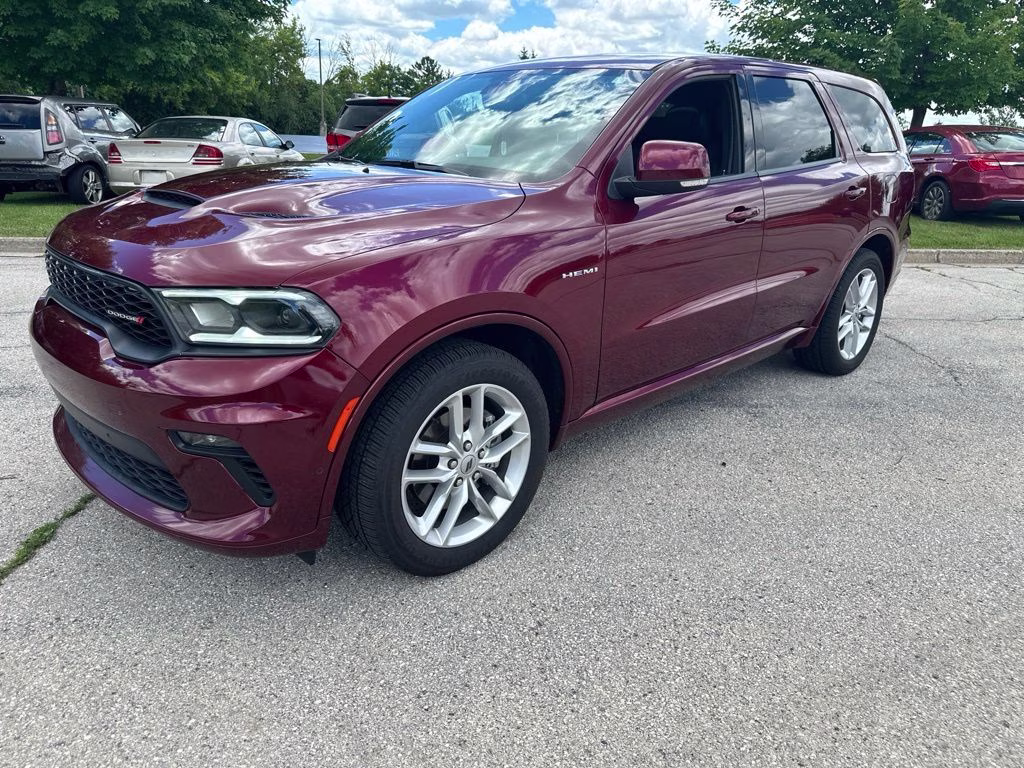 2022 Octane Red Pearlcoat Dodge Durango R/T AWD SUV