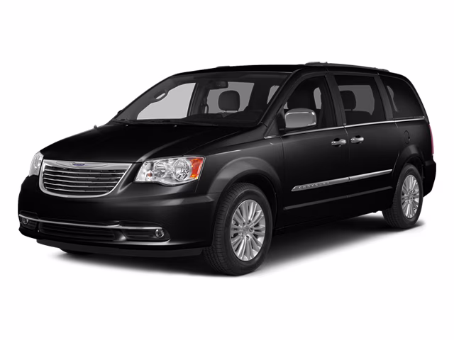 2014 Brilliant Black Crystal Pearlcoat Chrysler Town & Country Touring-L FWD Van