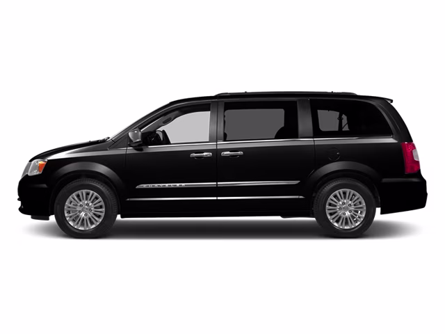 2014 Brilliant Black Crystal Pearlcoat Chrysler Town & Country Touring-L FWD Van