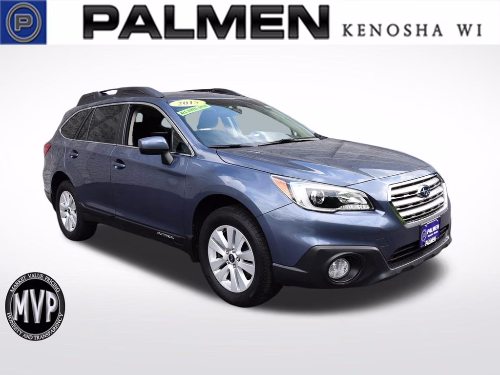 2015 Twilight Blue Metallic Subaru Outback 2.5i Premium AWD SUV