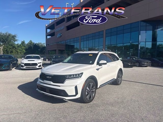 2023 Snow White Pearl Kia Sorento Hybrid EX AWD SUV