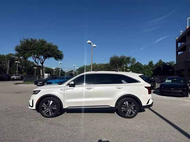 2023 Snow White Pearl Kia Sorento Hybrid EX AWD SUV