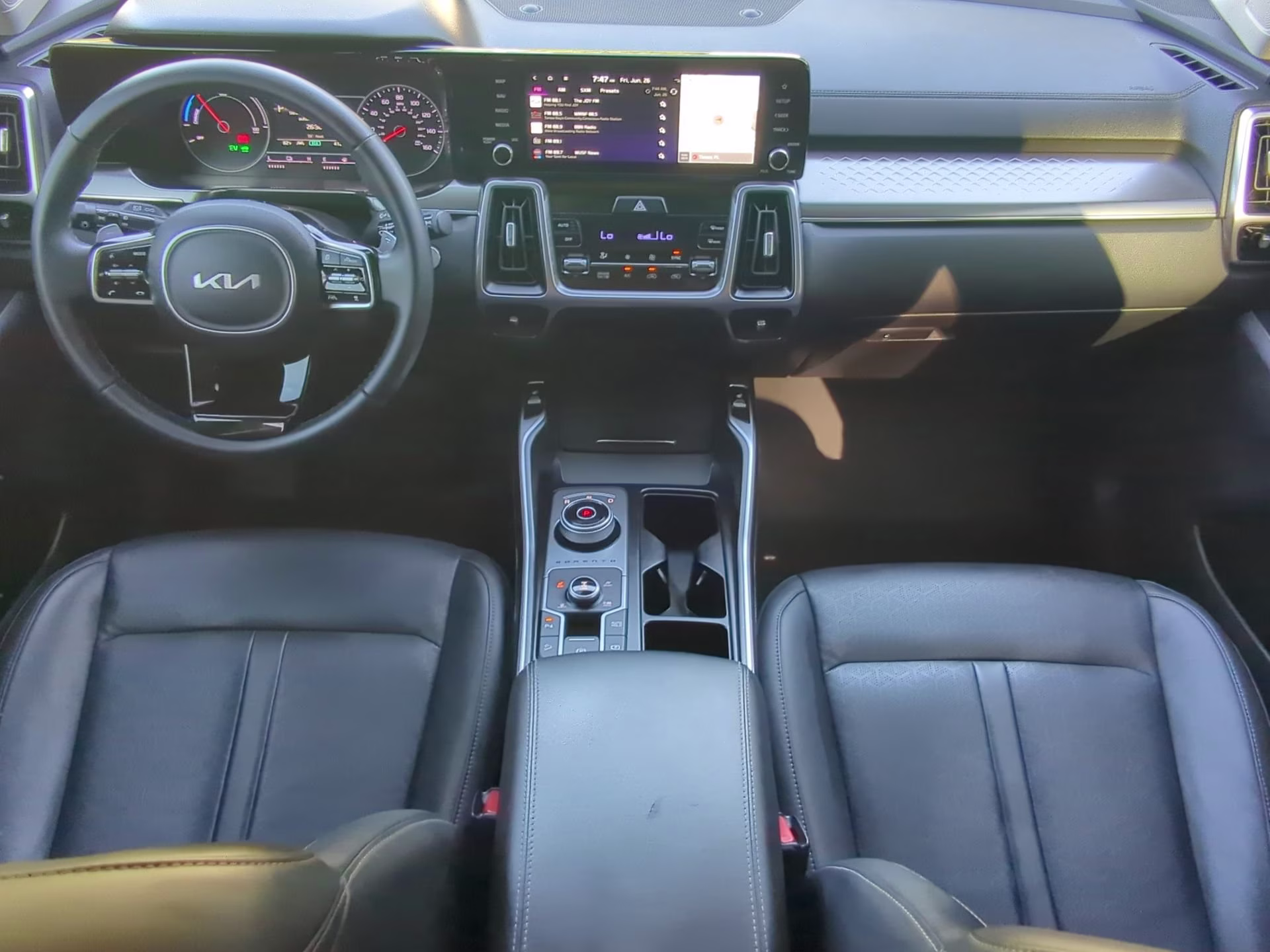 2023 Snow White Pearl Kia Sorento Hybrid EX AWD SUV
