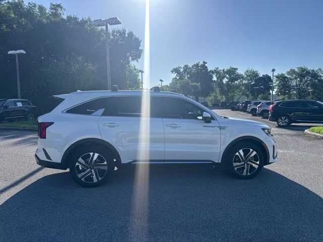 2023 Snow White Pearl Kia Sorento Hybrid EX AWD SUV