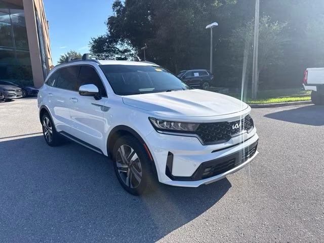 2023 Snow White Pearl Kia Sorento Hybrid EX AWD SUV