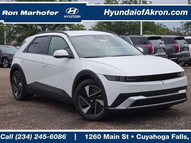2025 Atlas White Matte Hyundai IONIQ 5 SEL AWD SUV