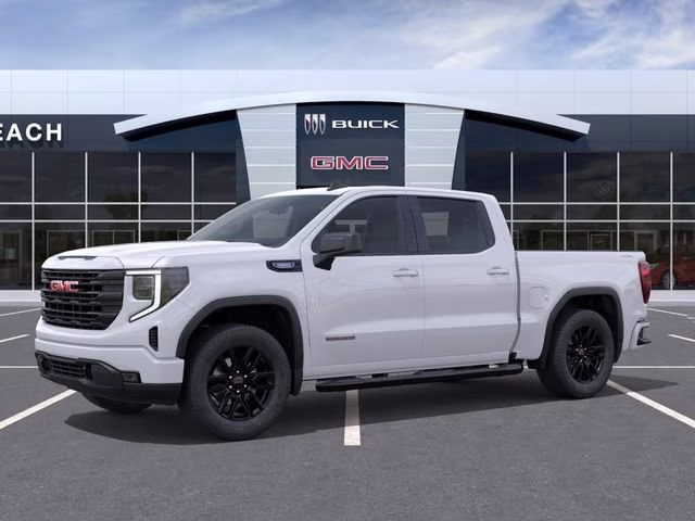 2026 Summit White GMC Sierra 1500 Elevation 4X4 Truck