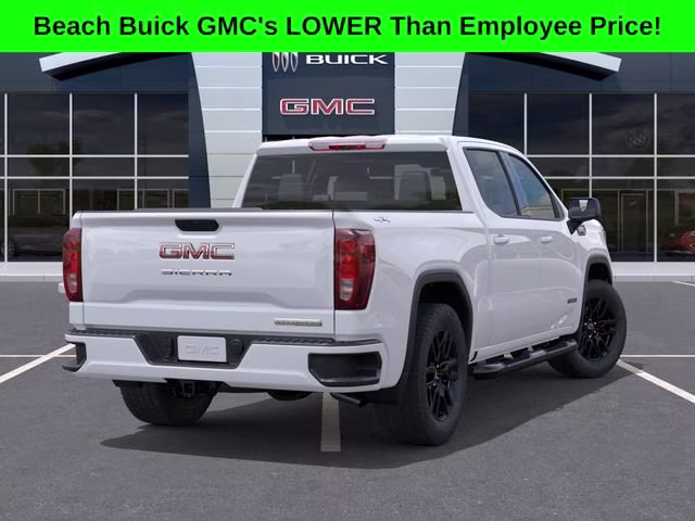 2026 Summit White GMC Sierra 1500 Elevation 4X4 Truck