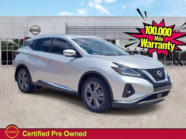 2024 Brilliant Silver Metallic Nissan Murano Platinum FWD SUV