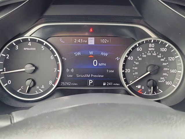 2020 Super Black Metallic Nissan Murano Platinum AWD SUV