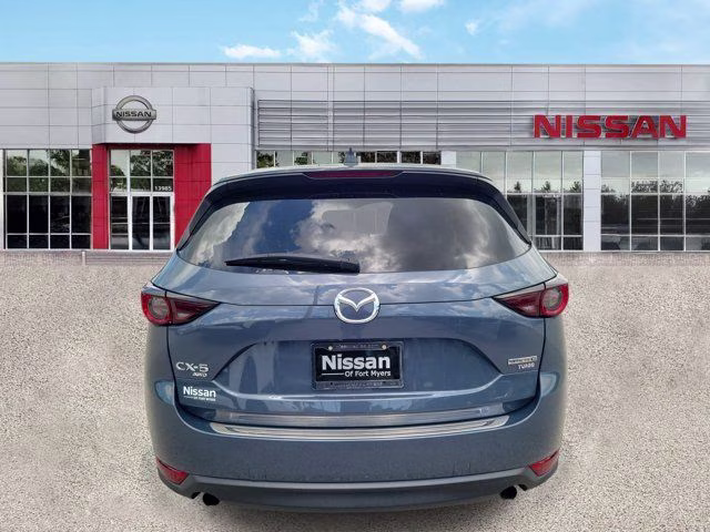 2021 Polymetal Gray Mazda CX-5 Carbon Edition Turbo AWD SUV