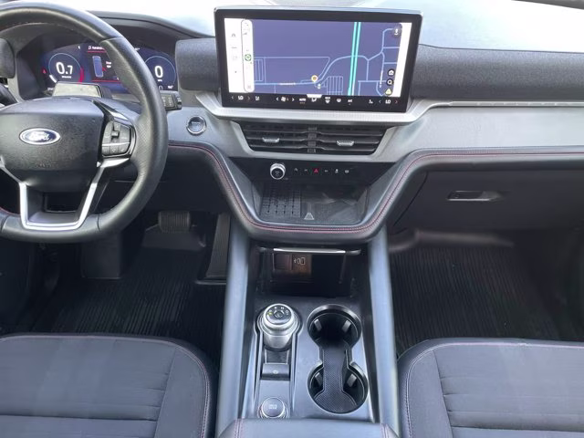2025 Black Metallic Ford Explorer ST-Line RWD SUV