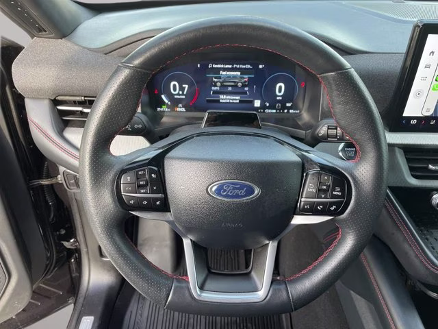2025 Black Metallic Ford Explorer ST-Line RWD SUV