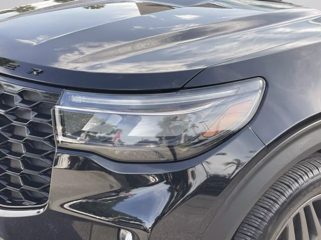 2025 Black Metallic Ford Explorer ST-Line RWD SUV
