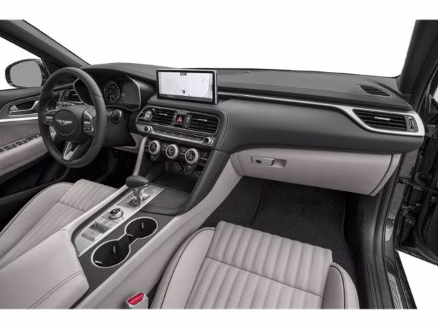 2022 Alta White Genesis G70 3.3T RWD Sedan
