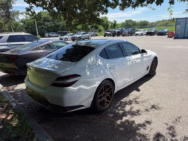 2022 Alta White Genesis G70 3.3T RWD Sedan