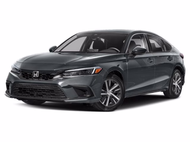 2023 Gray Metallic Honda Civic LX FWD Hatchback