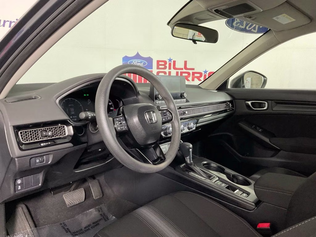 2023 Gray Metallic Honda Civic LX FWD Hatchback