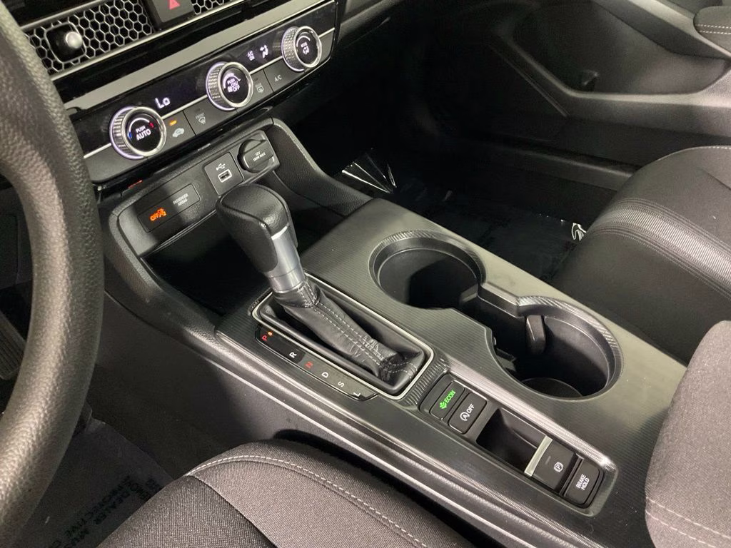 2023 Gray Metallic Honda Civic LX FWD Hatchback