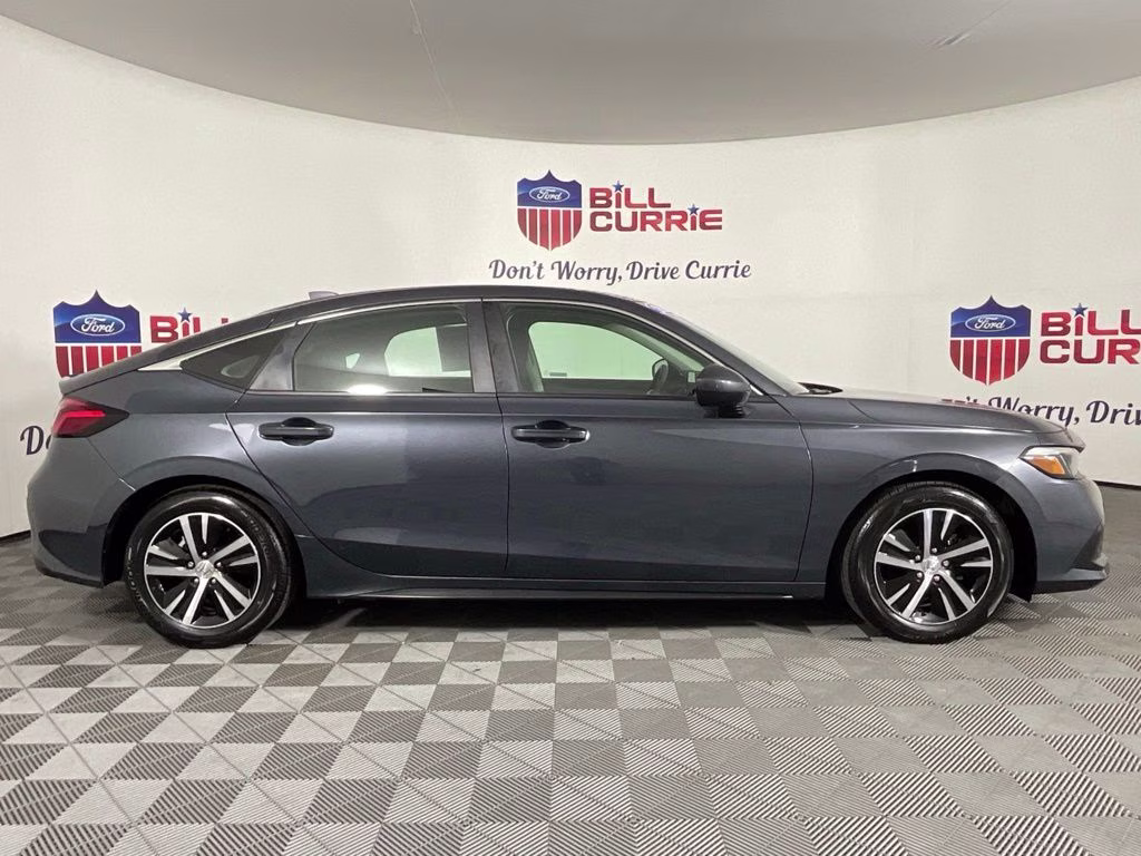 2023 Gray Metallic Honda Civic LX FWD Hatchback