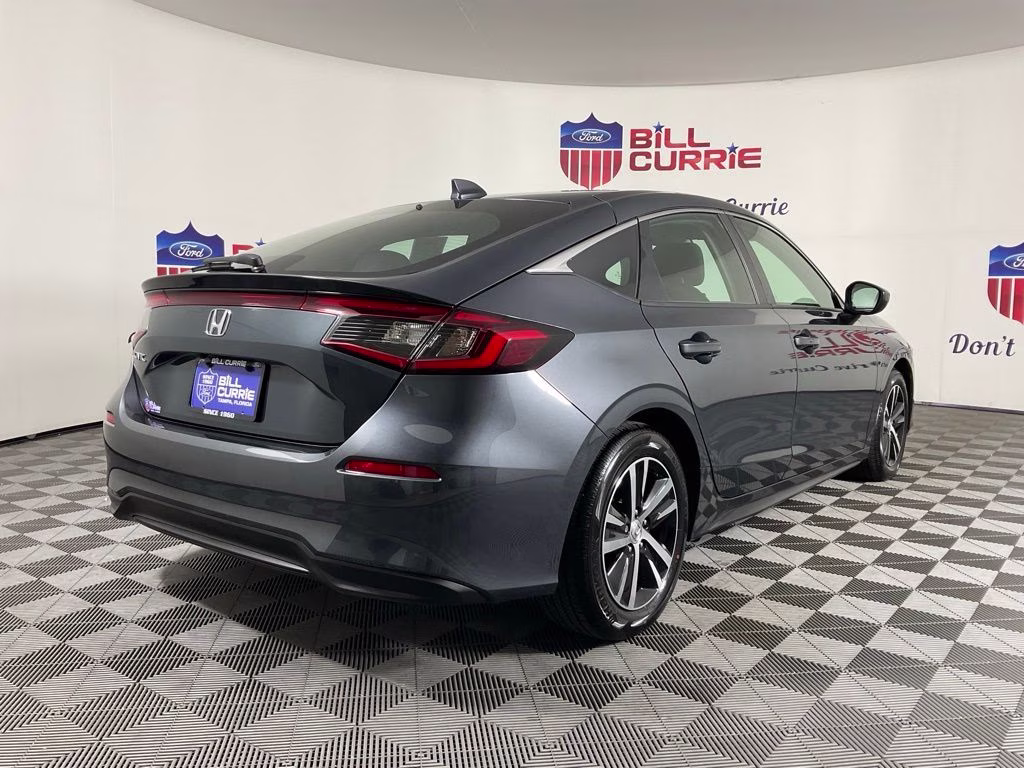 2023 Gray Metallic Honda Civic LX FWD Hatchback