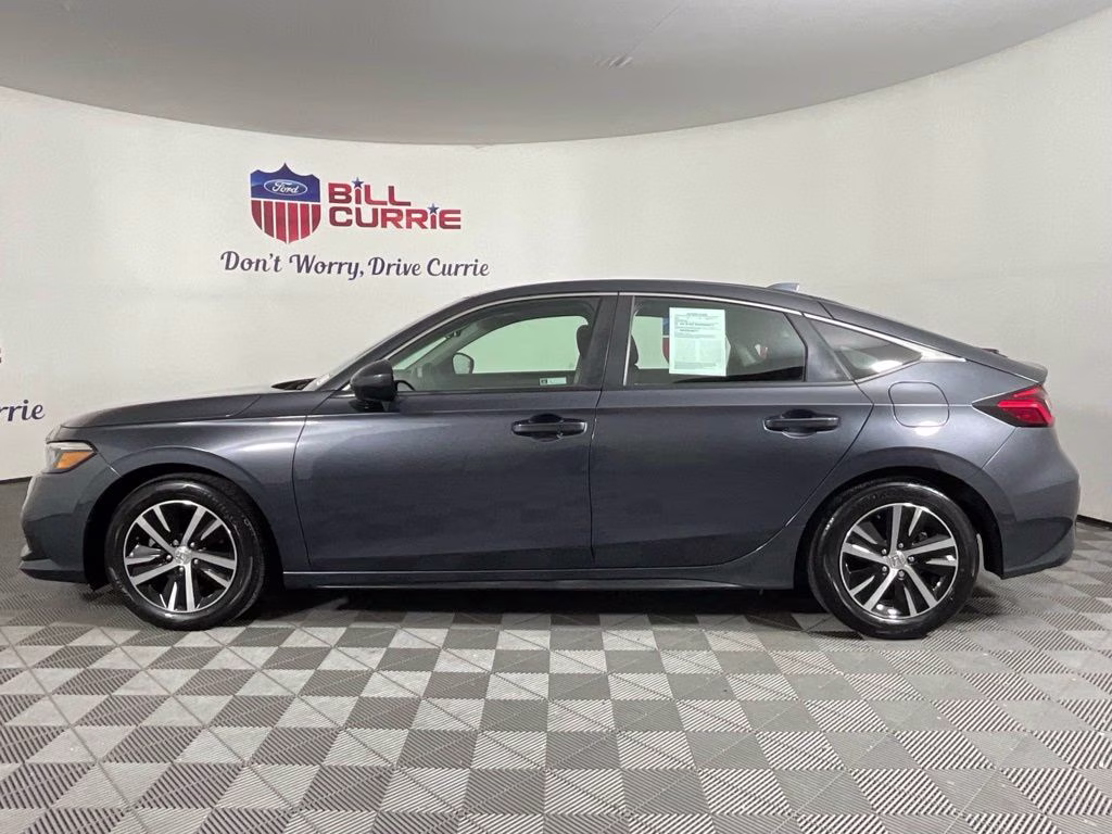 2023 Gray Metallic Honda Civic LX FWD Hatchback
