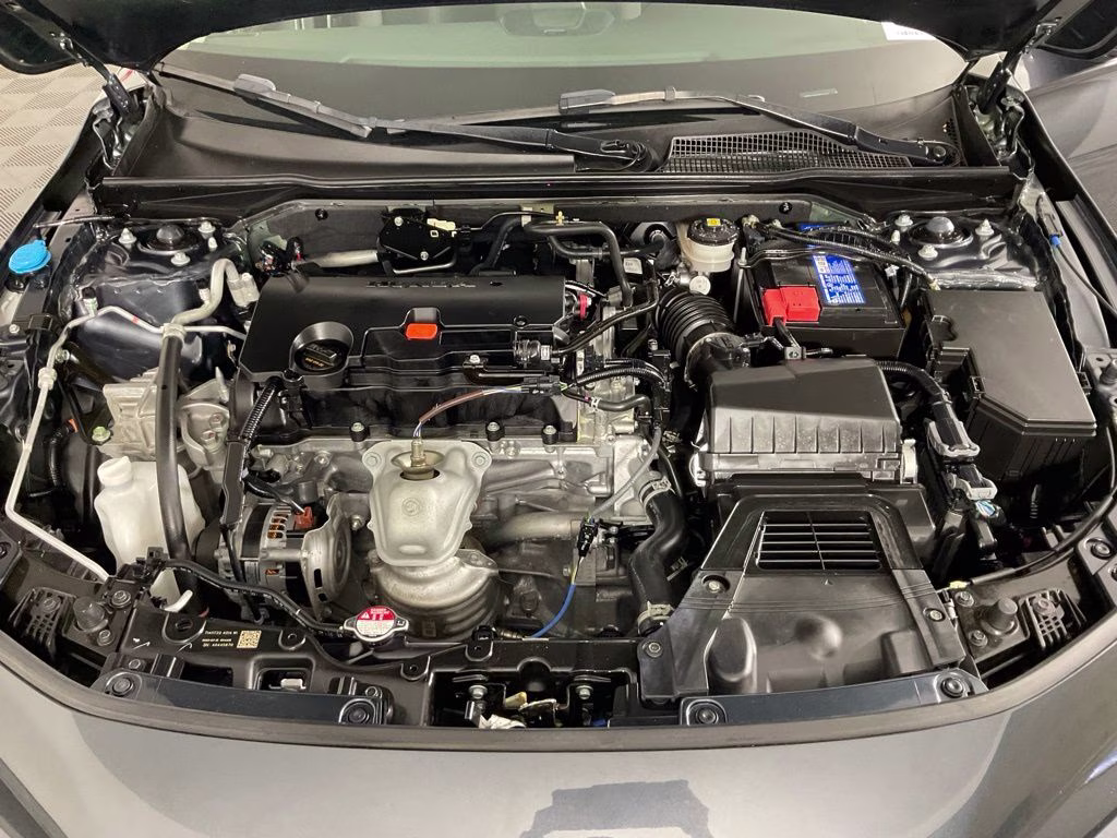 2023 Gray Metallic Honda Civic LX FWD Hatchback