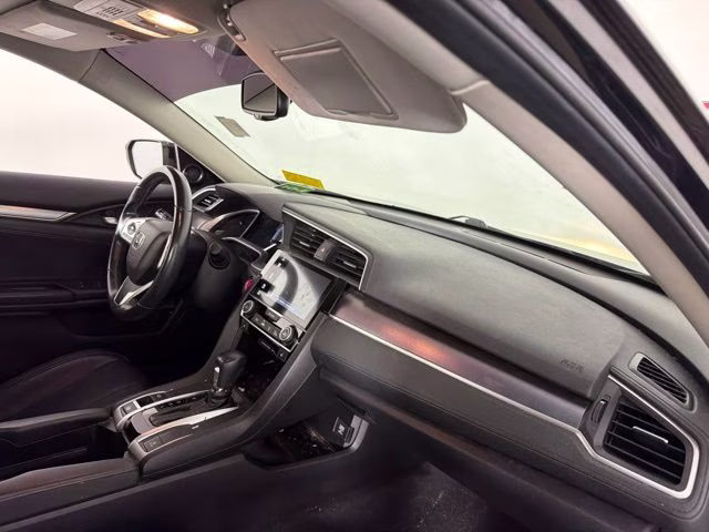 2018 Black Honda Civic EX-L FWD Sedan