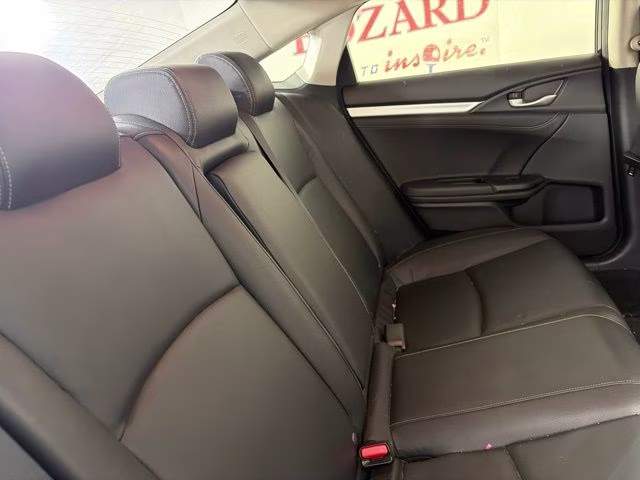 2018 Black Honda Civic EX-L FWD Sedan