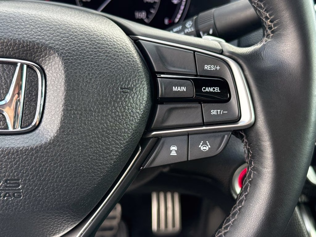 2019 Platinum White Pearl Honda Accord Sport FWD Sedan