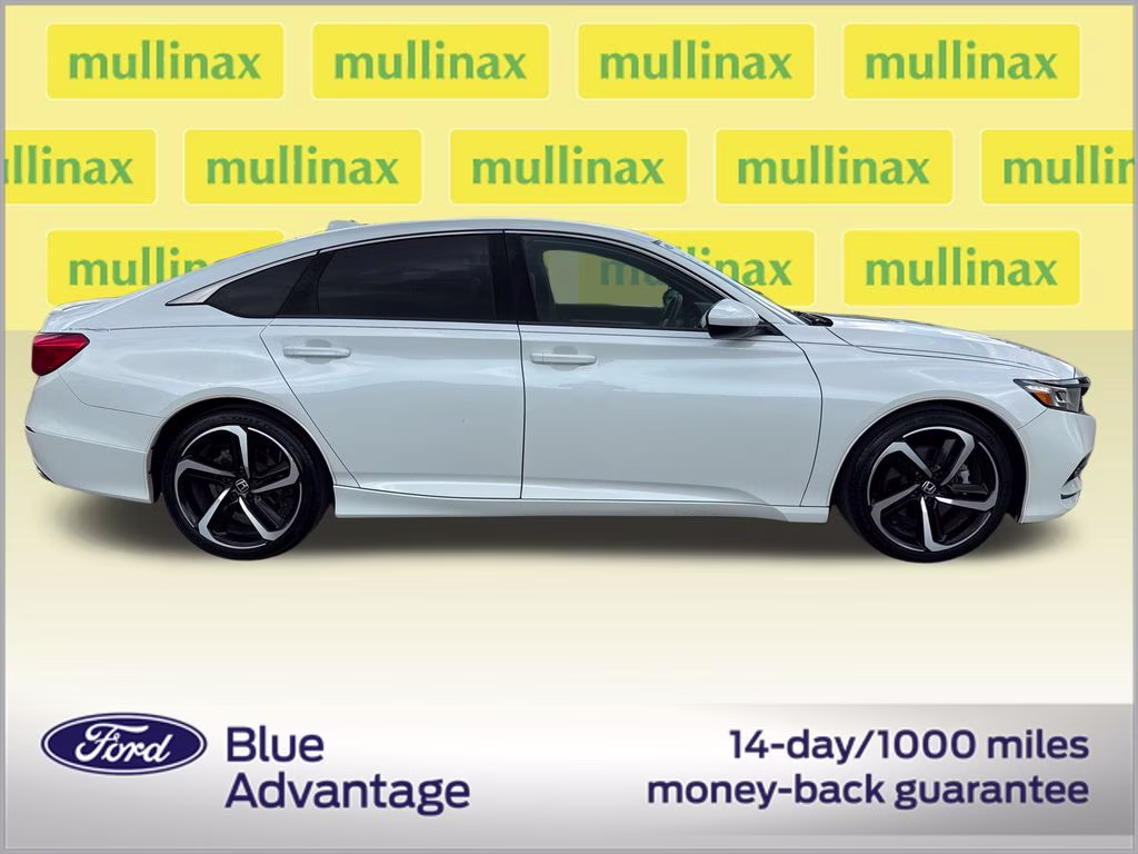 2019 Platinum White Pearl Honda Accord Sport FWD Sedan
