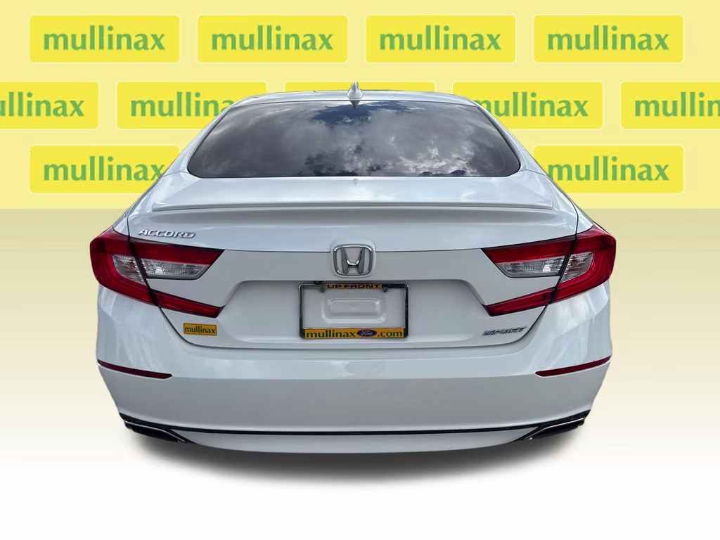2019 Platinum White Pearl Honda Accord Sport FWD Sedan