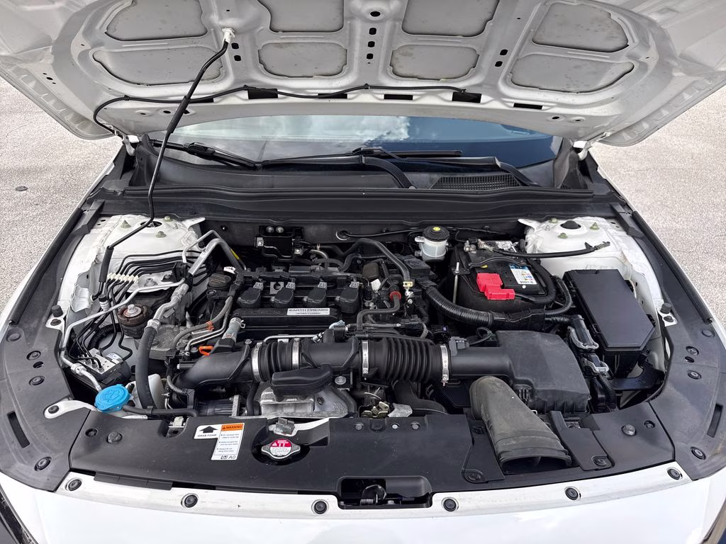 2019 Platinum White Pearl Honda Accord Sport FWD Sedan