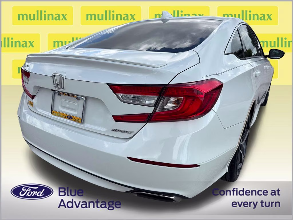 2019 Platinum White Pearl Honda Accord Sport FWD Sedan