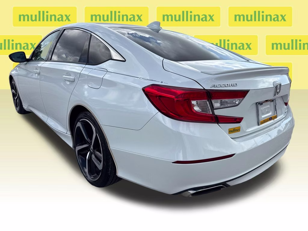 2019 Platinum White Pearl Honda Accord Sport FWD Sedan