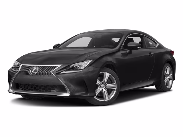 2016 Obsidian Lexus RC 200t RWD Coupe