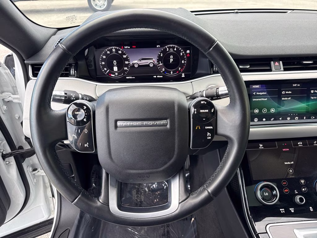 2020 Fuji White Land Rover Range Rover Evoque SE AWD SUV
