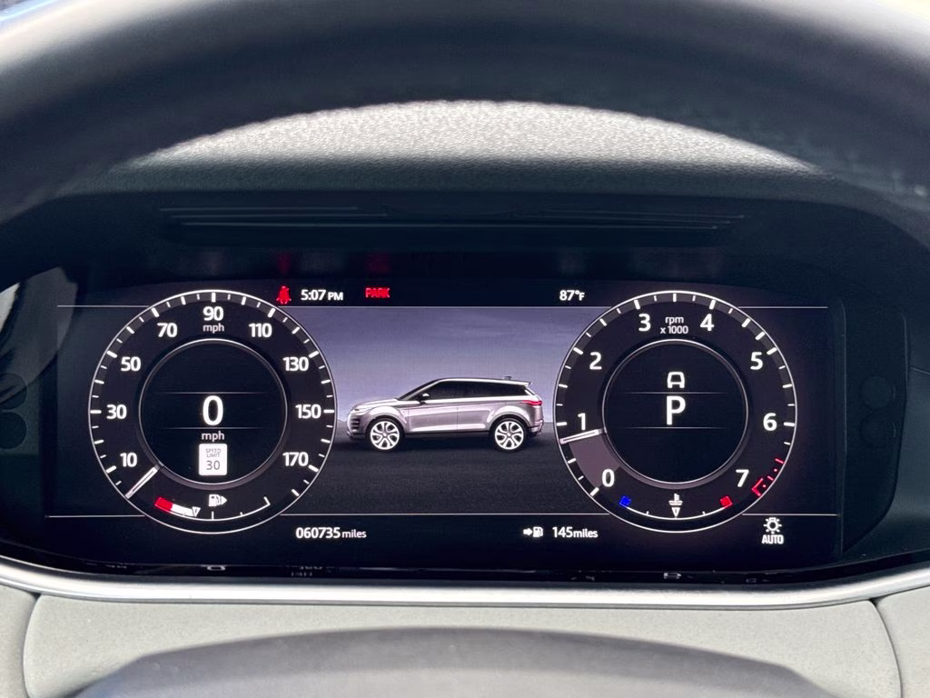 2020 Fuji White Land Rover Range Rover Evoque SE AWD SUV