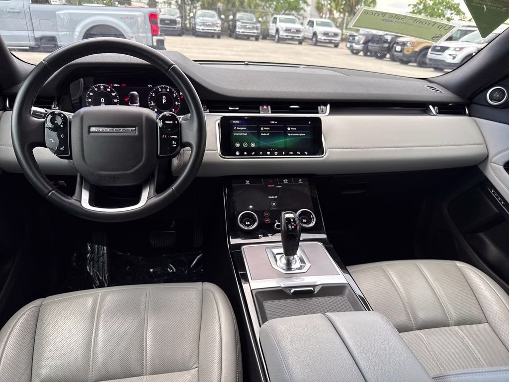 2020 Fuji White Land Rover Range Rover Evoque SE AWD SUV