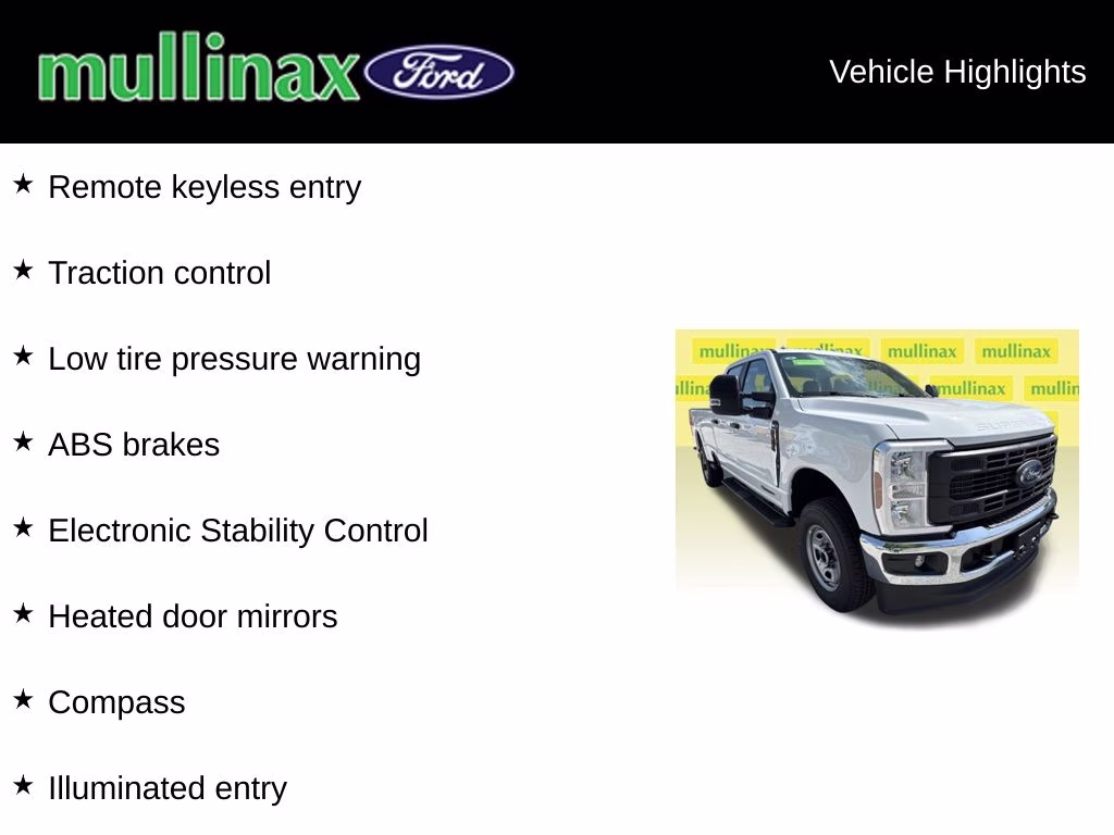 2026 Oxford White Ford Super Duty F-350 SRW XL 4X4 Truck
