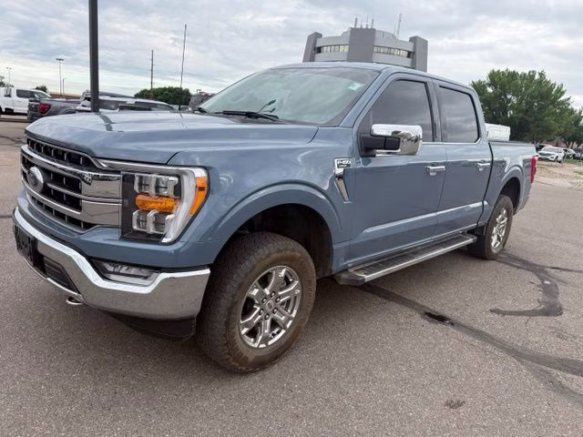 2023 Azure Gray Metallic Ford F-150 Lariat 4X4 Truck