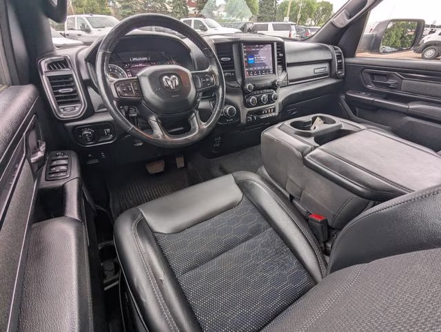 2020 Patriot Blue Pearlcoat Ram 1500 Big Horn 4X4 Truck