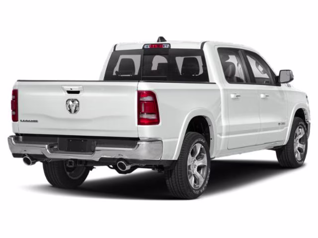 2022 Bright White Clearcoat Ram 1500 Laramie 4X4 Truck