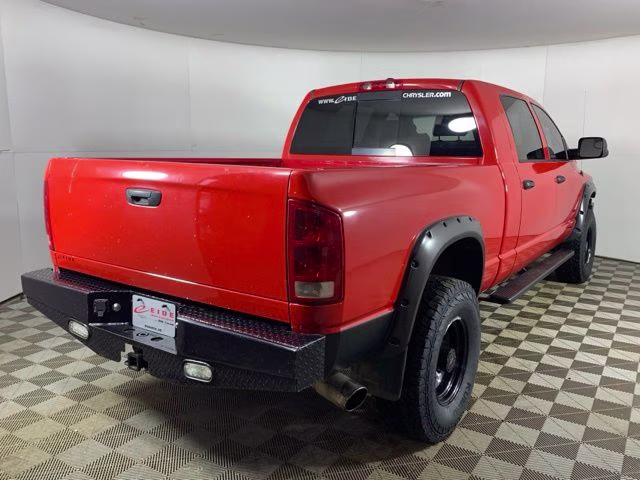 2006 Flame Red Clearcoat Dodge Ram 2500 SLT 4X4 Truck