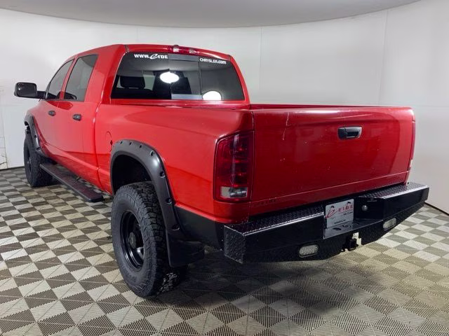 2006 Flame Red Clearcoat Dodge Ram 2500 SLT 4X4 Truck
