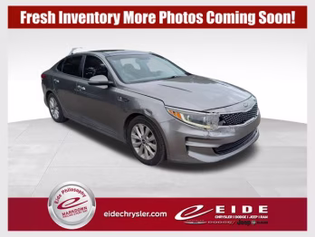 2016 Titanium Gray Kia Optima EX FWD Sedan
